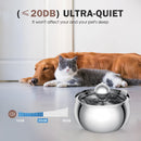 Fuente De Agua Para Gatos Y Perros Acero